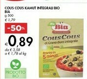 Bennet Bia - Cous Cous Di Grano Duro Integrale 500 G(ml) offerta