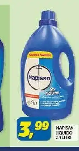 Risparmio Casa Napisan Liquido 24 Litri offerta
