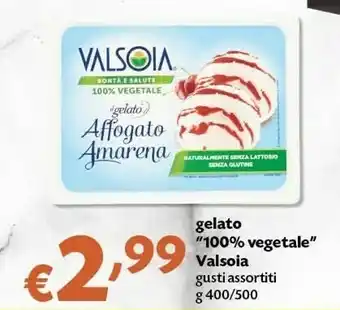 Pam Valsoia - Il Gelato La Crème Vegetale 500 G(ml) offerta