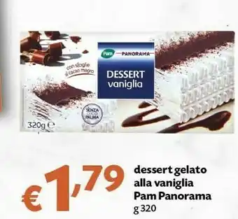 Pam Pam & Panorama - Dessert Vaniglia 320 G(ml) offerta