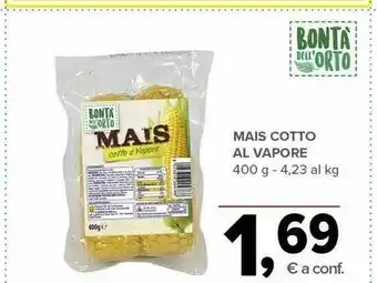 Todis Bonta Dell'Orto Mais Cotto Al Vapore offerta
