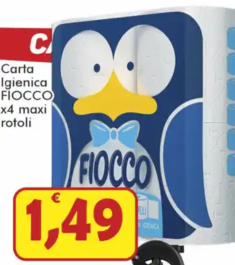 Paghi Poco Fiocco Carta Igienica offerta
