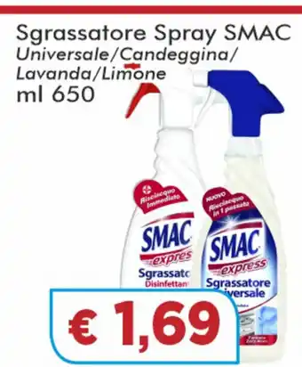 Paghi Poco SMAC Sgrassatore Spray 650ml offerta