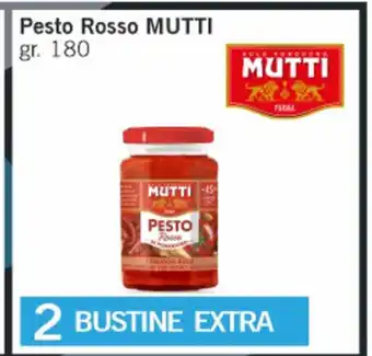 Paghi Poco Mutti Pesto Rosso 180gr offerta