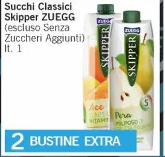 Paghi Poco Zuegg Succhi Classici Skipper 1lt offerta