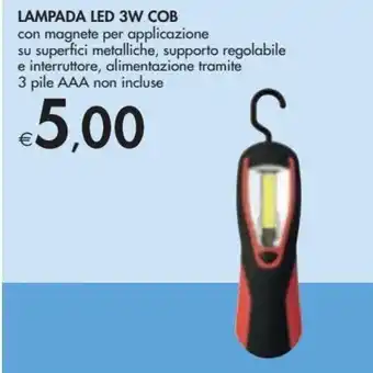 Bennet Lampada LED 3W COB offerta