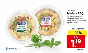 Lidl Insalate bbq 350g offerta
