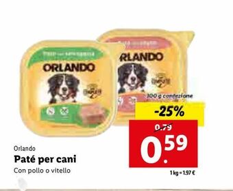 Lidl Patè per cani offerta