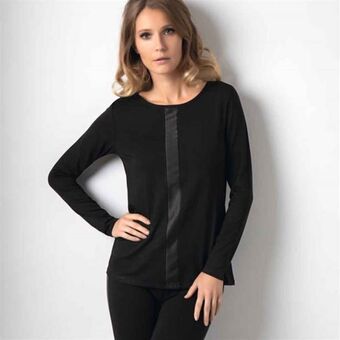 Avon Maglia girocollo manica lunga cotonella offerta