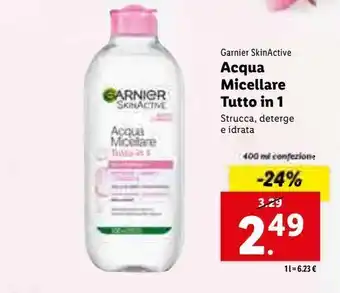 Lidl Acqua micellare tutto in 1400ml offerta