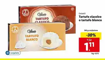 Lidl Tartufo classico o tartufo bianco 180g offerta