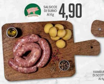 Supermercati Piccolo Salsicce Di Suino offerta
