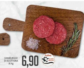 Supermercati Piccolo Hamburger Di Scottona offerta