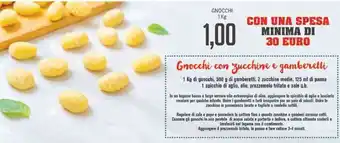Supermercati Piccolo Gnocchi 1kg offerta