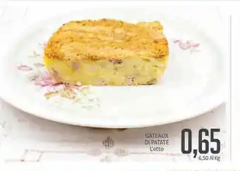 Supermercati Piccolo Gateaux Di Patate L'etto offerta