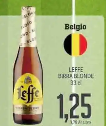 Supermercati Piccolo Belgio Leffe Birra Blonde 33cl offerta