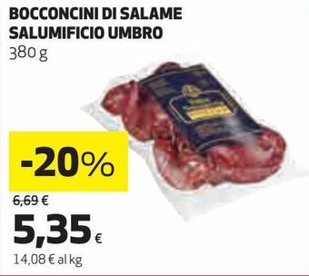 Coop Occoncini di salame salumificio umbro offerta