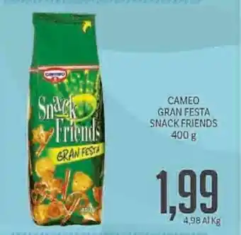 Supermercati Piccolo Cameo Gran Festa Snack Friends 400g offerta