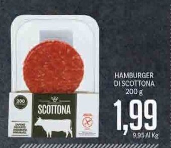 Supermercati Piccolo Hamburger Di Scottona 200g offerta