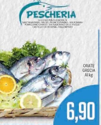 Supermercati Piccolo Orate Grecia offerta