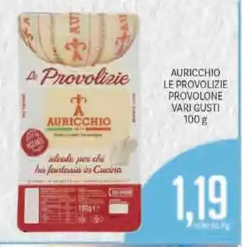 Supermercati Piccolo Auricchio Le Provolizie Provolone 100g offerta