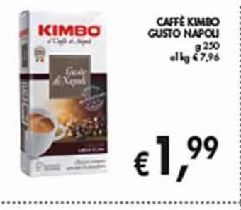Supermercato Coal Caffè kimbo gusto napoli offerta