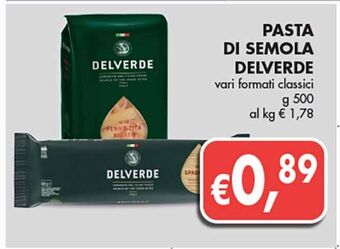 Supermercato Coal Pasta di semola del verde offerta