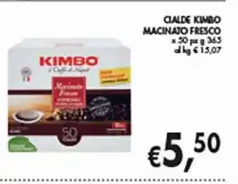 Supermercato Coal Cialde kimbo macinato fresco offerta