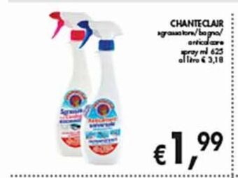 Coal City Sgrassatore chanteclair offerta
