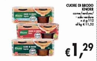 Supermercato Coal Cuore di brodo knorr offerta