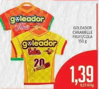 Goleador Caramelle Fruit/Cola 150g