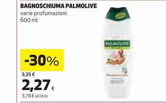 Coop Bagnoschiuma palmolive varie profumazioni offerta