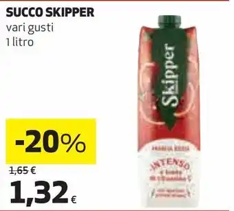 Coop Succo skipper vari gusti offerta