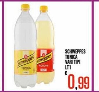 Schweppes Tonica Vari Tipi 1 Lt