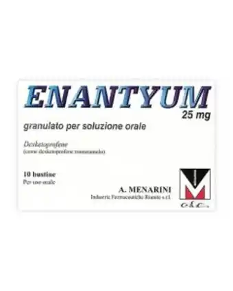 Menarini enantyum 25mg granulato per soluzione orale 10 bustine