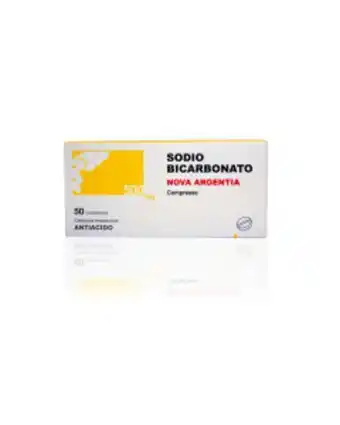 Parafarmacia Più Medical Sodio bicarbonato nova argentia 50 compresse 500 mg offerta