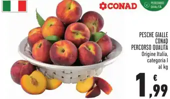 Conad Conad Pesche Gialle Percorso Qualità offerta