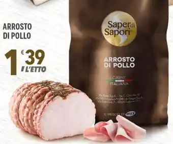 Supermercati Dok Saper di Sapori Arrosto di Pollo offerta