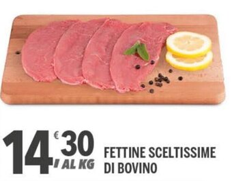 Supermercati Dok Fettine Sceltissime di Bovino offerta
