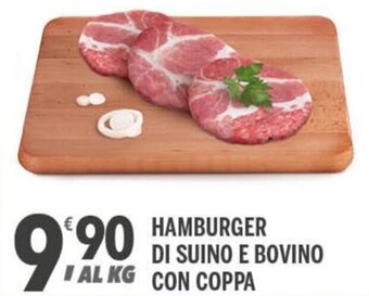Supermercati Dok Hamburger di Suino e Bovino Con Coppa offerta