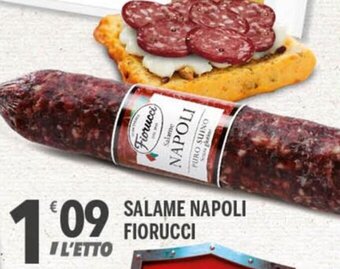Supermercati Dok Fiorucci Salame Napoli offerta