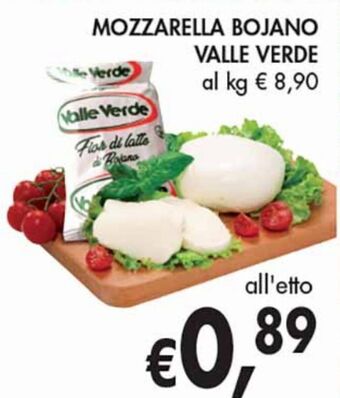 Supermercato Coal Mozzarella bojano valle verde offerta