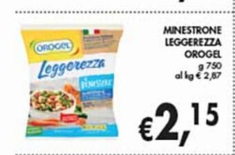 Supermercato Coal Minestrone leggerezza orogel offerta