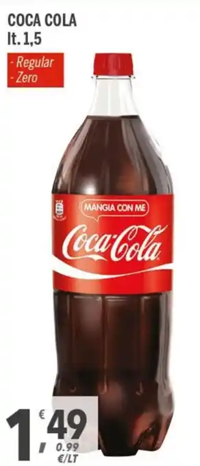 Supermercati Dok Coca Cola lt.1,5 offerta