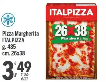Supermercati Dok Italpizza Pizza Margherita g.485 cm. 26x38 offerta