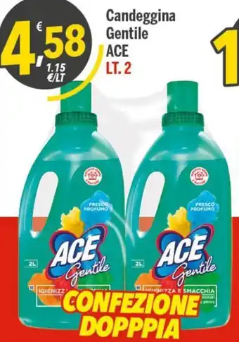 Supermercati Dok Ace Candeggina Gentile lt. 2 offerta