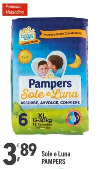 Supermercati Dok Pampers Sole e Luna offerta