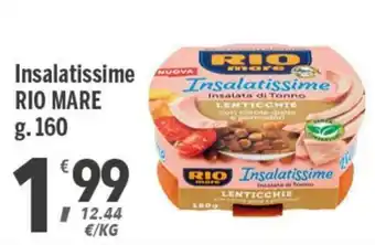 Supermercati Dok Rio Mare Insalatissime g.160 offerta