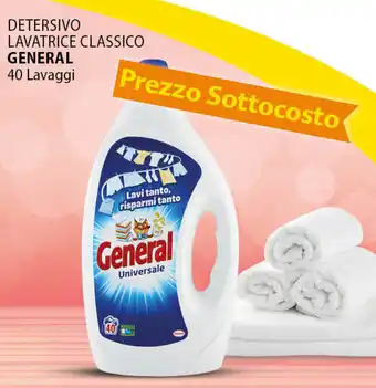 General Detersivo Lavatrice Classico 40 Lavaggi