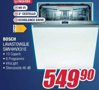 Bosch Lavastoviglie SMV4HVX31E